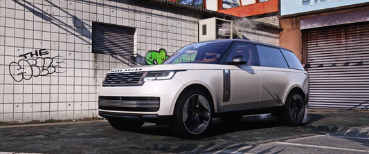 Range Rover SV 2025 front view FiveM mod