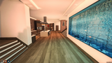 Spacious driveway leading to Rockfordhills Mansion in FiveM