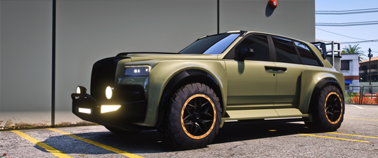 Debadged Rolls Royce Cullinan QUARK GTA 5 car