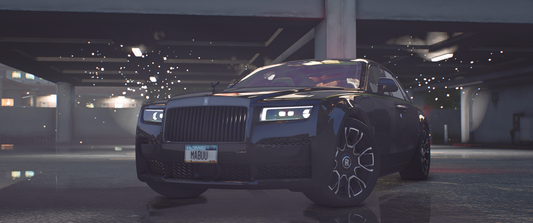 Rolls Royce Ghost Black Badge 2022 V2 front view in-game