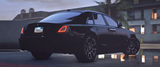 Rolls Royce Ghost Black Badge 2022 V2 side profile with luxury details