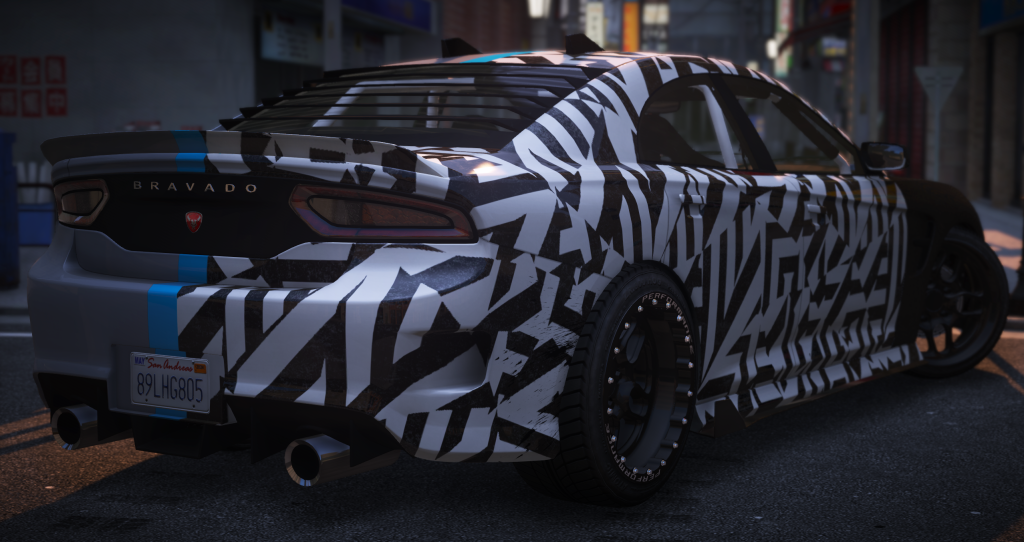 GTA V SA Buffalo Street vehicle tuning design