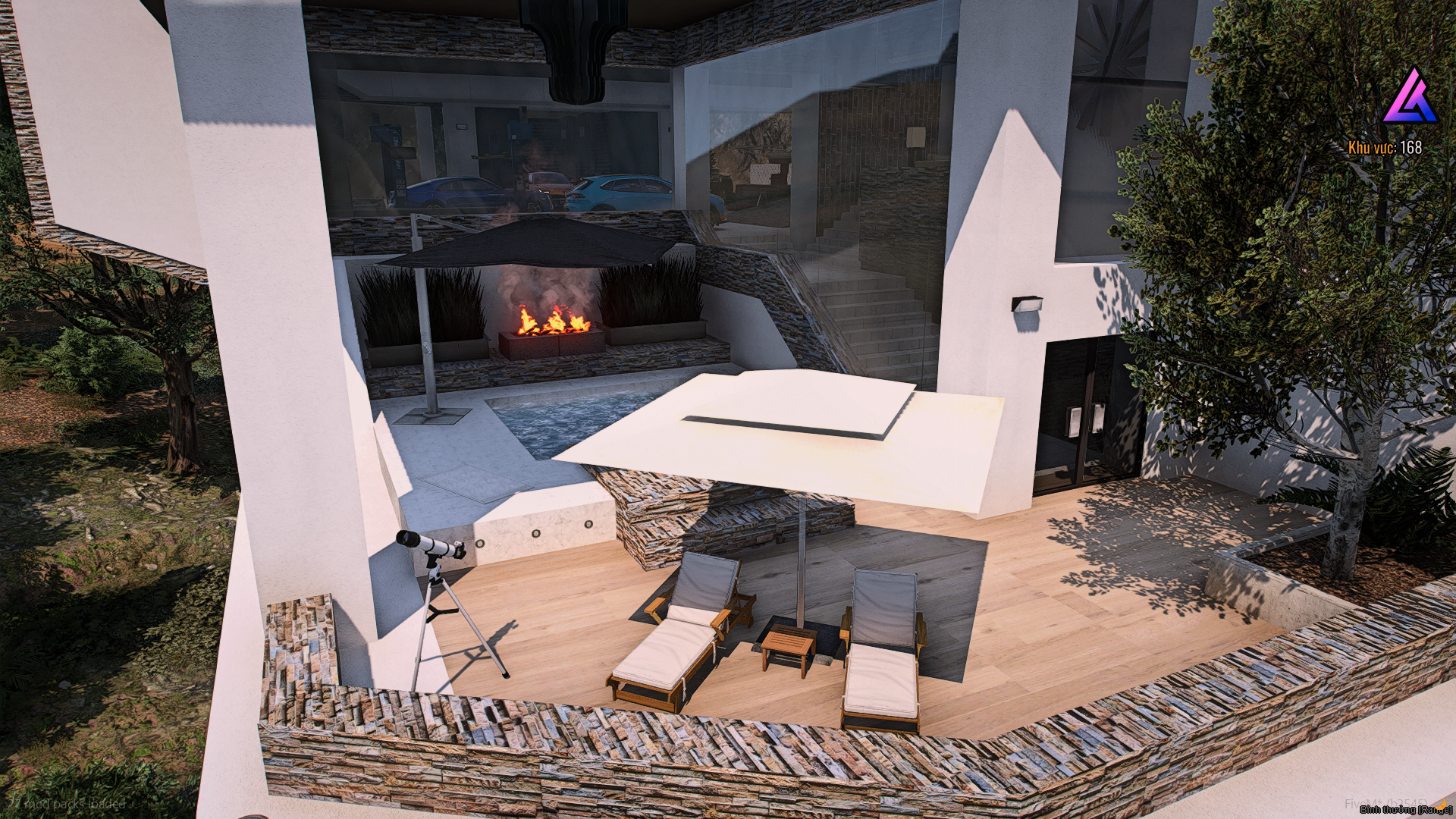 Alternate living area view