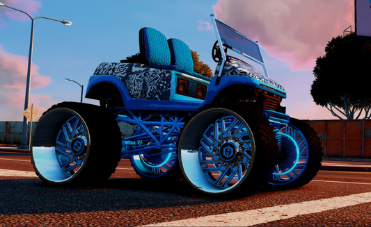 Lore Friendly Sema Style 2 Seater Caddy Cart GTA V Mod
