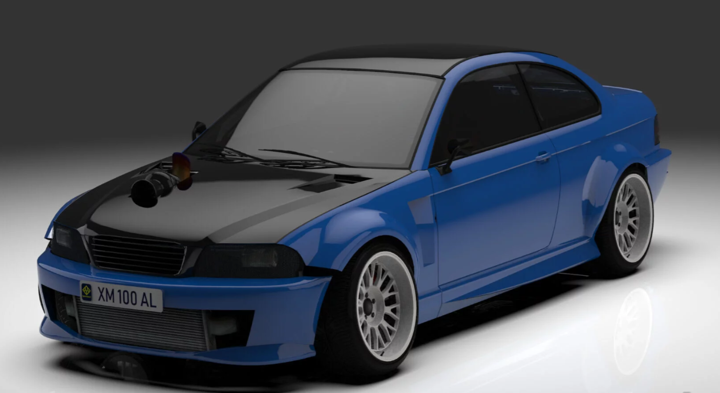 Lore Friendly Ubermacht Sentinel SG4 Drift Missile Main View