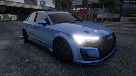 Front view of Obey Tailgater SR sedan mod for FiveM