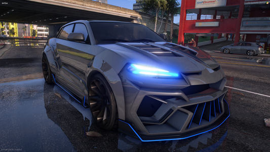 Front view of Pegassi Toros Venuum FiveM SUV Mod