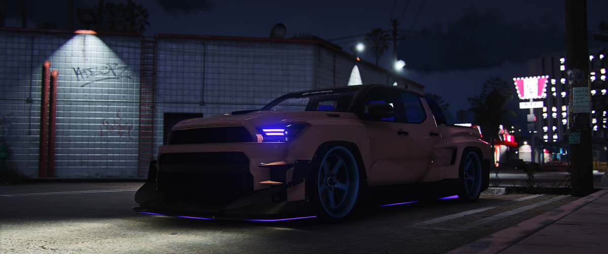 2024 Toyota Tacoma TRD PANDEM Widebody FiveM Vehicle Mod