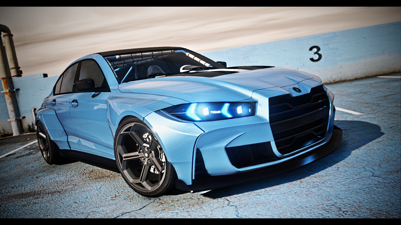 Lore Friendly Ubermacht Sentinel GTS Rampage FiveM Car Mod