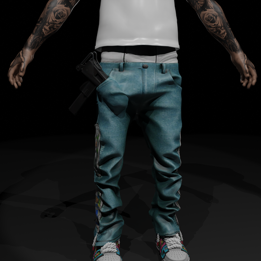 Uzi Saggy Jeans Prop for FiveM GTA V