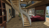 Night view of Vinewood Mansion FiveM MLO