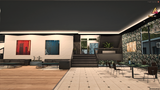 Spacious bedroom design in Vinewood Mansion MLO