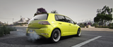 Side profile of Volkswagen Golf GTI 2018 mod for FiveM