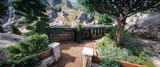 Garden view of Wild House 2