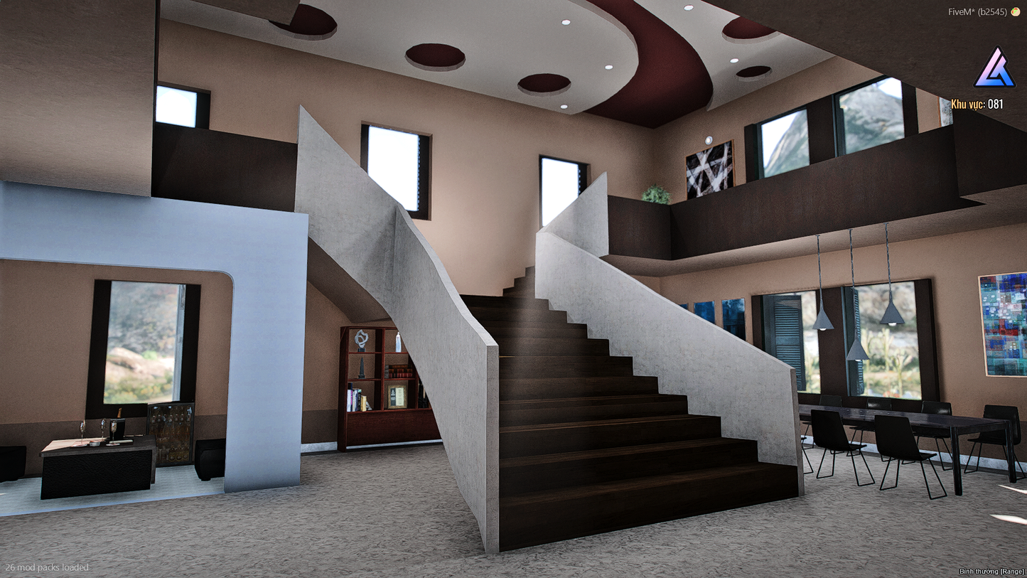 Hallway and staircase