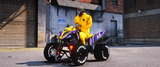 Front view of Yamaha Raptor 700R for FiveM