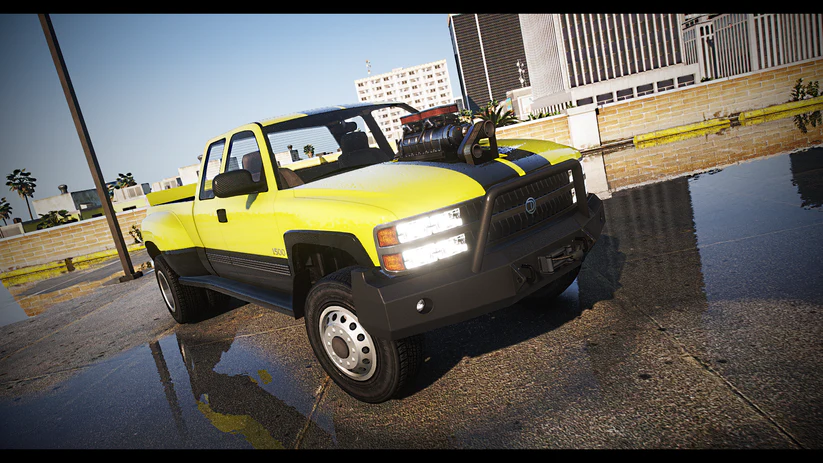 GTA V Yosemite 1500 Dually lore-friendly mod