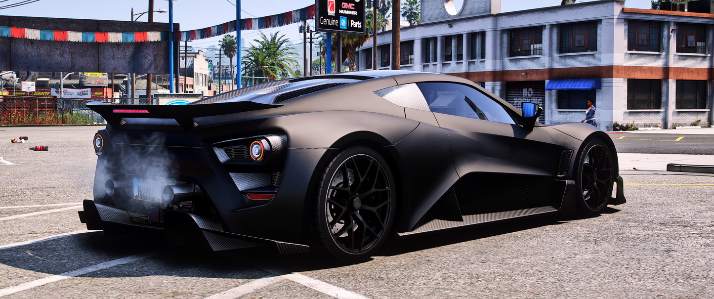Zenvo TSR-GT 2023 GTA 5 FiveM vehicle mod