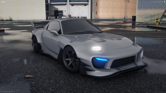 Front view of Annis ZR350 X mod for FiveM RP servers